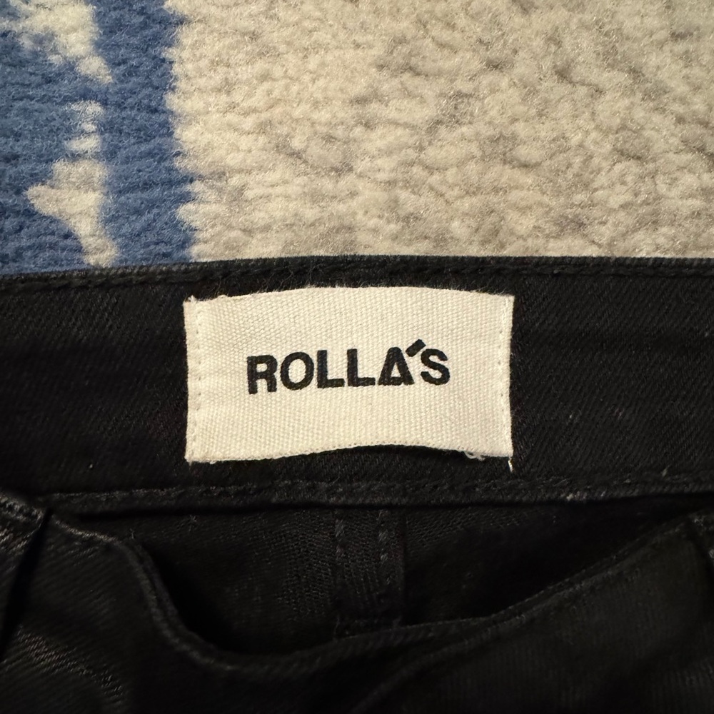 ROLLA'S Classic Black Denim - Picture 2 of 5